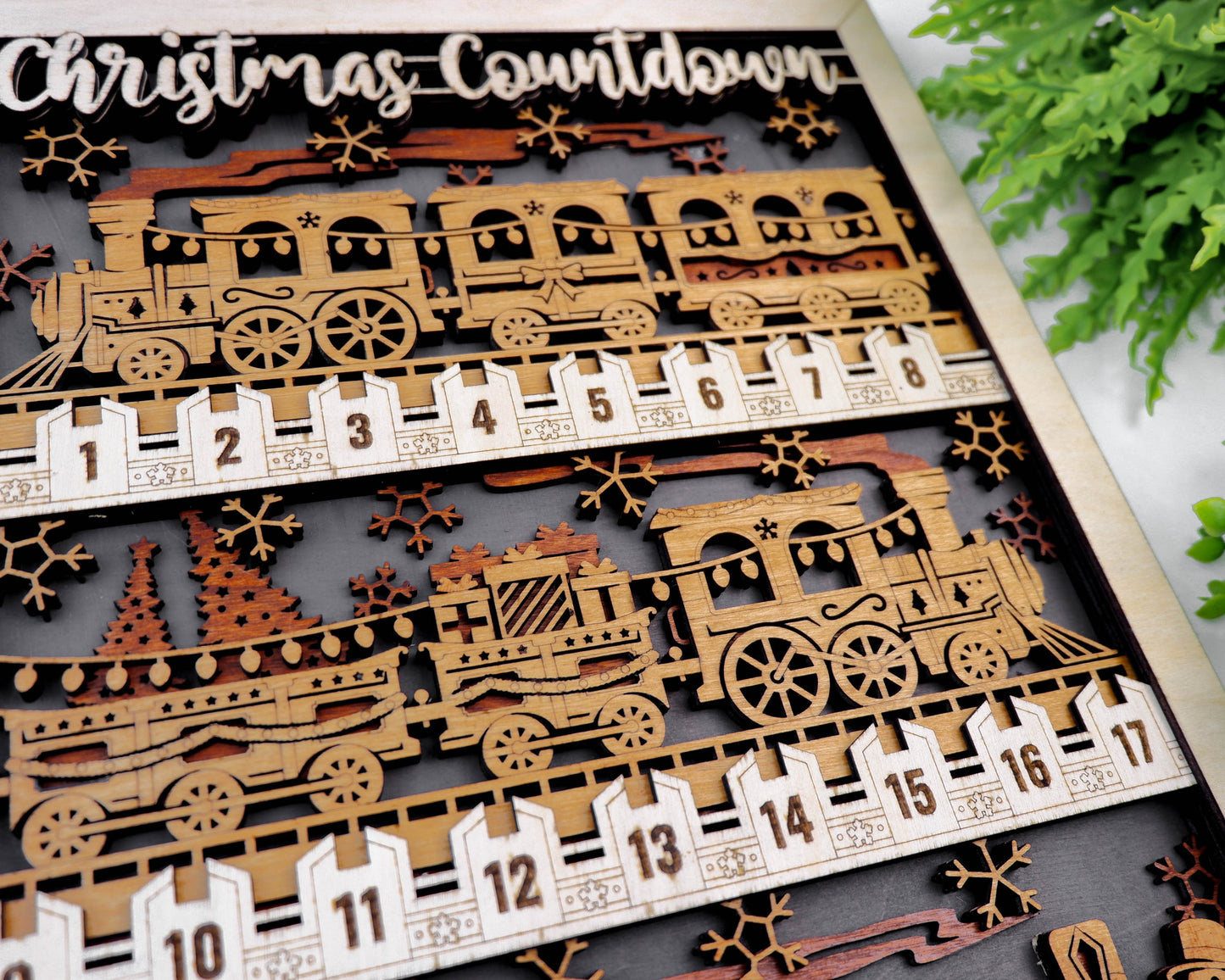 Christmas Countdown - Santa Express Extra Large