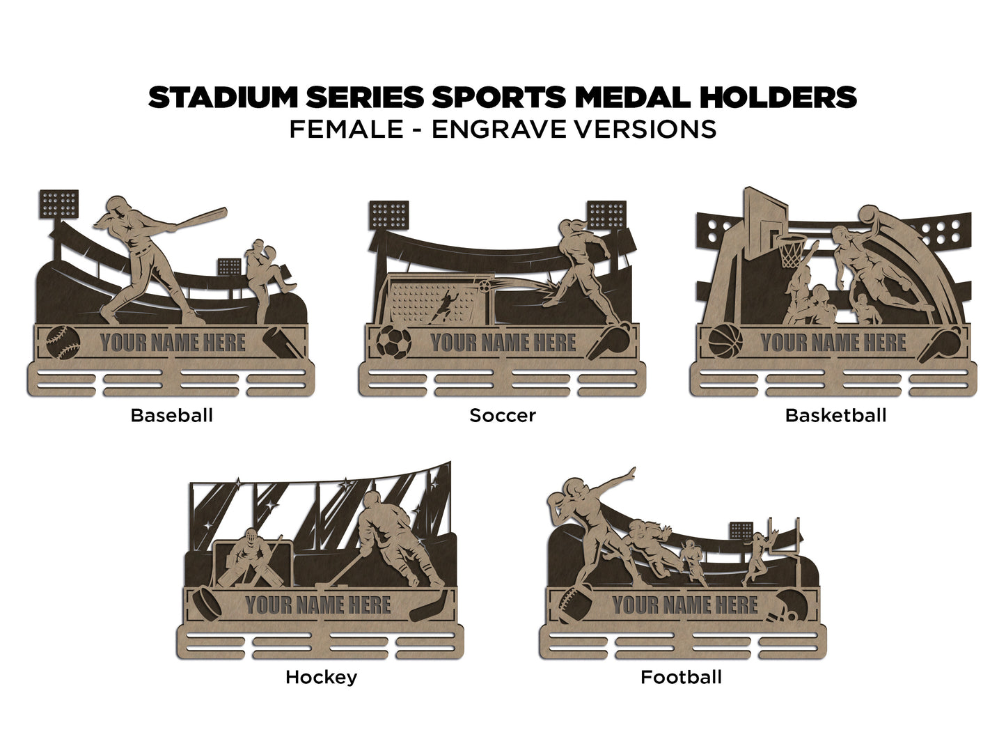 Medal Holder - Personalized