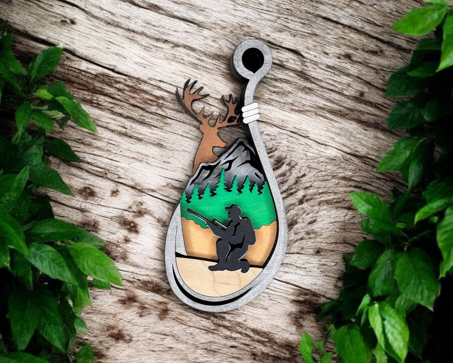 Layered Ornaments and Magnets