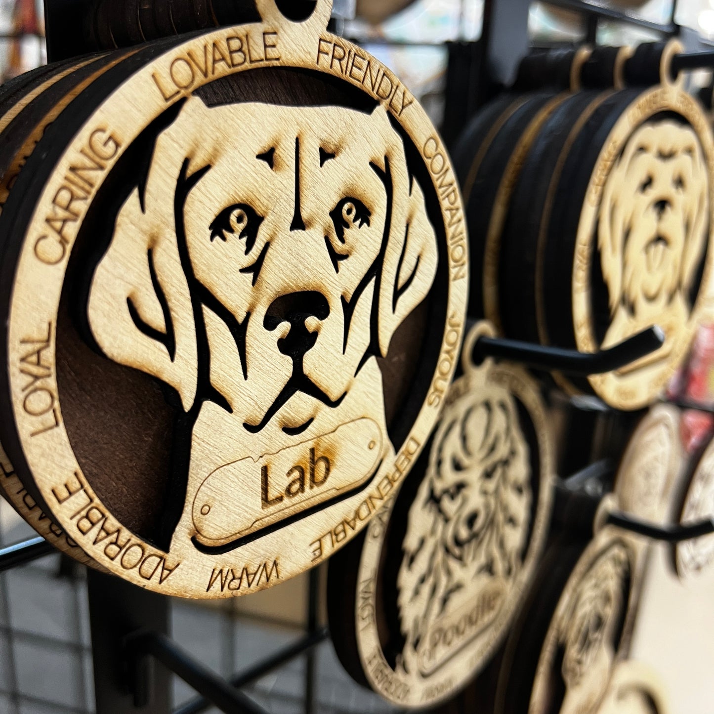 Dog Ornament (Customizable) Over 100 Dog Breeds!