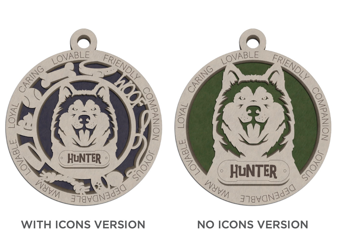 Dog Ornament (Customizable) Over 100 Dog Breeds!