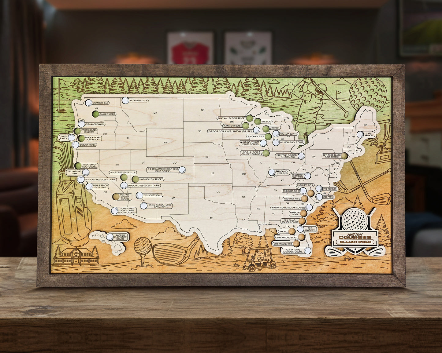 Sports Series Travel Maps