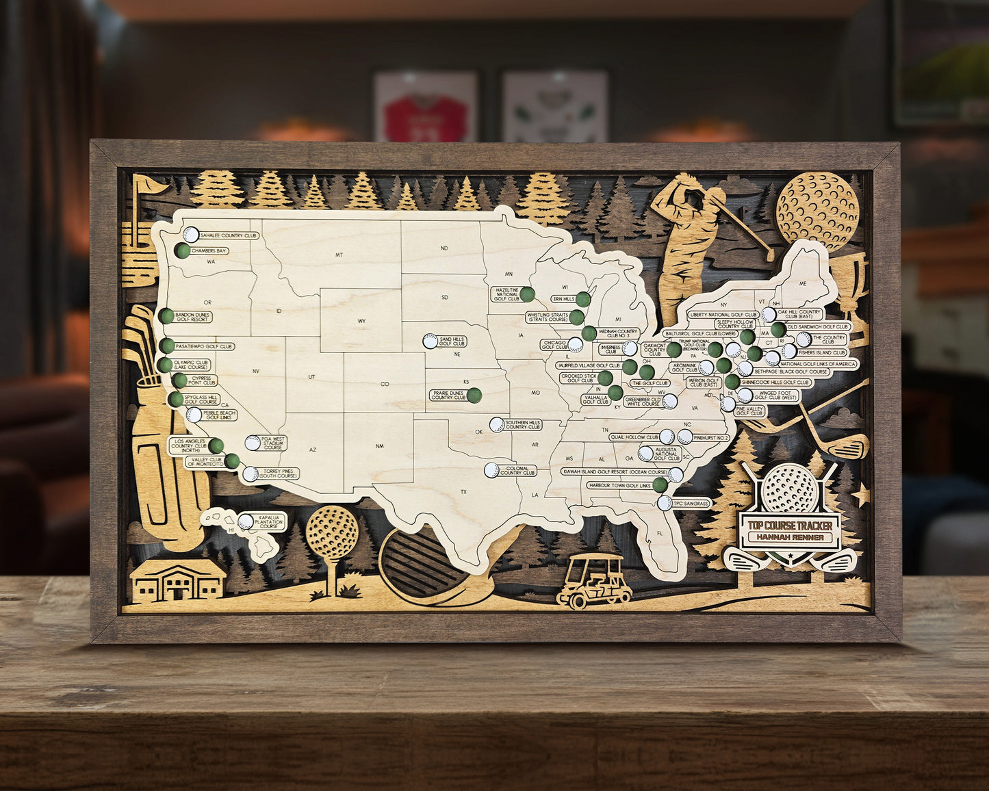 Sports Series Travel Maps