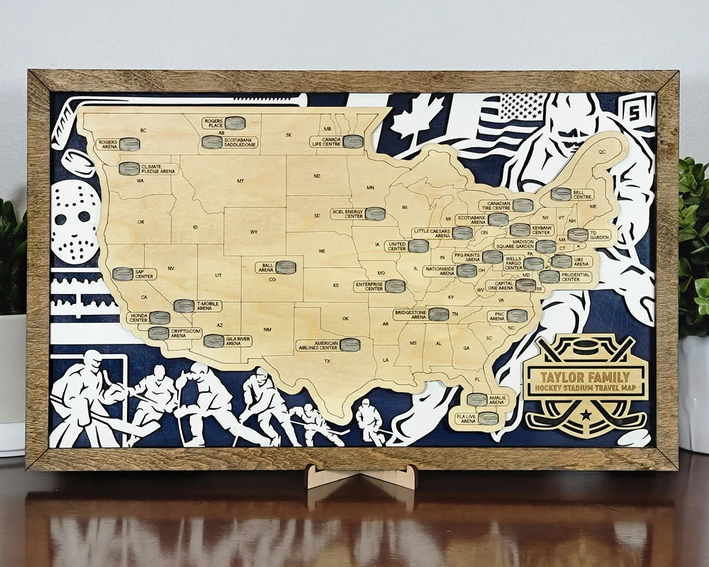 Sports Series Travel Maps