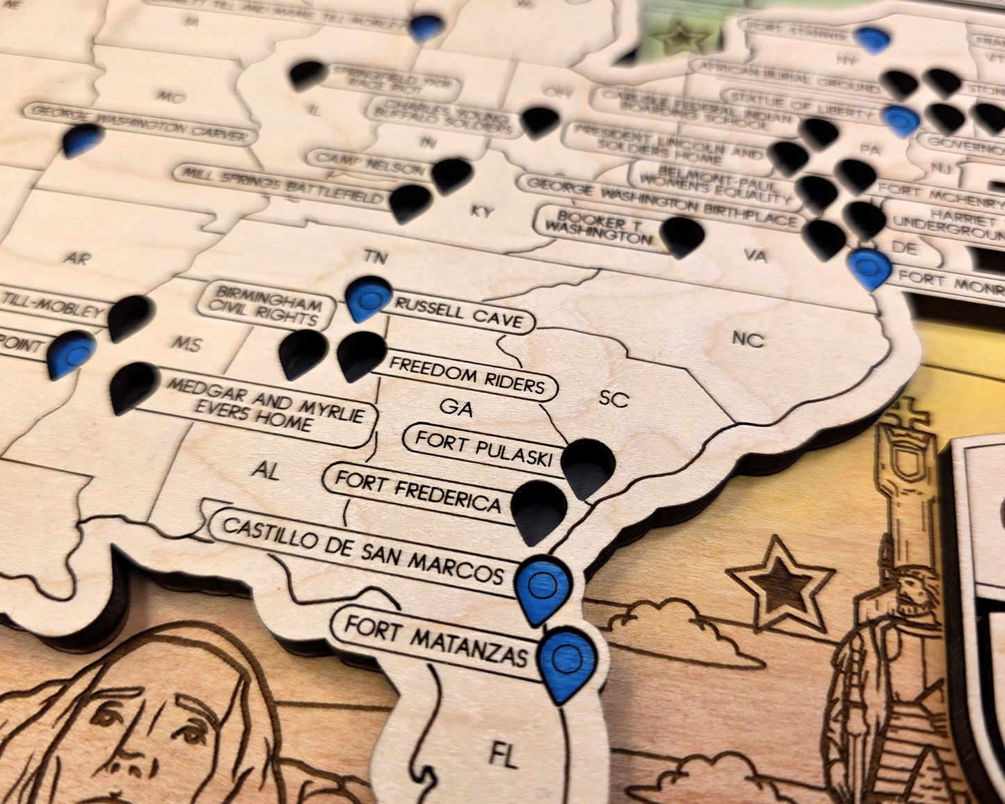 National Monument Tracker Map