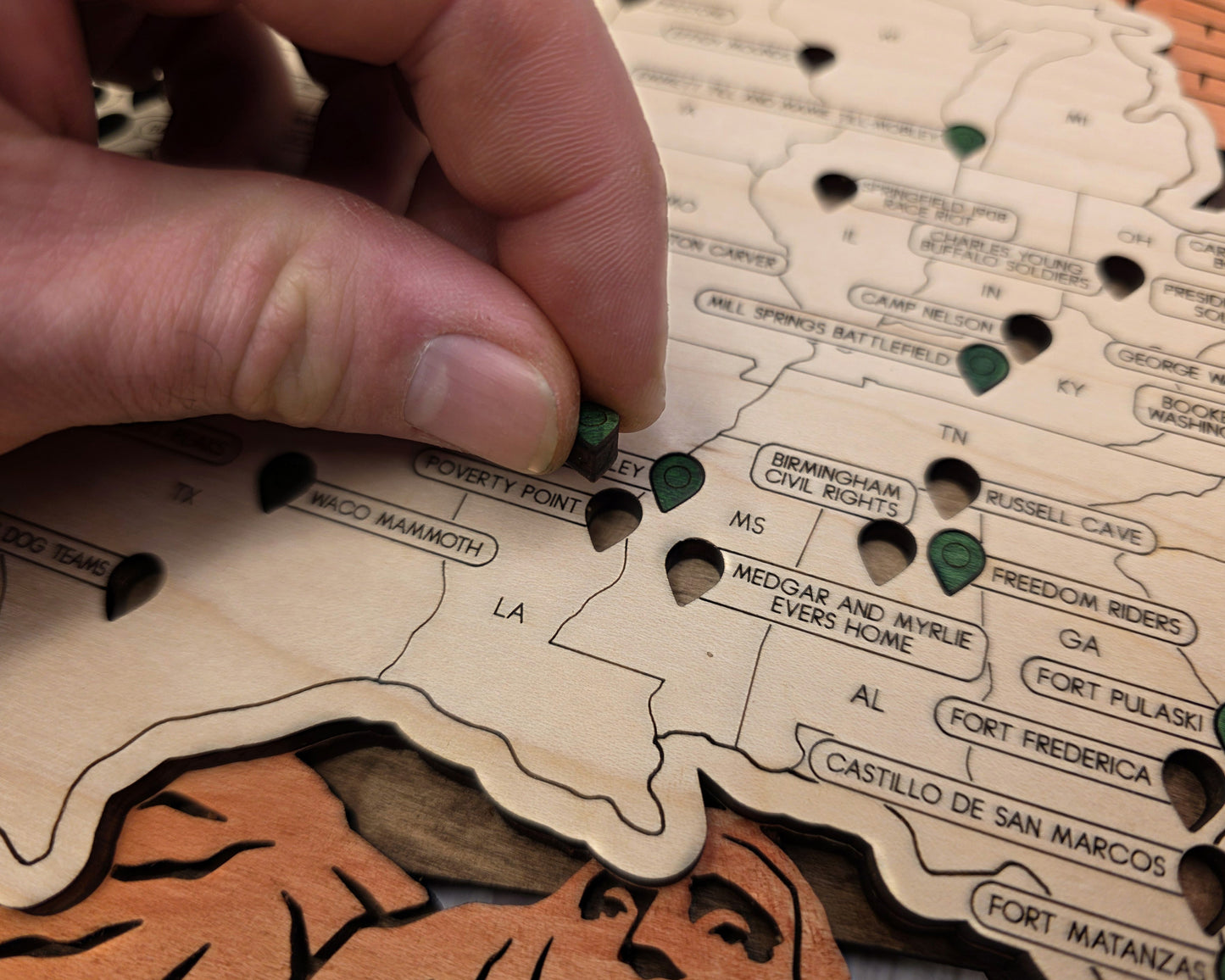 National Monument Tracker Map