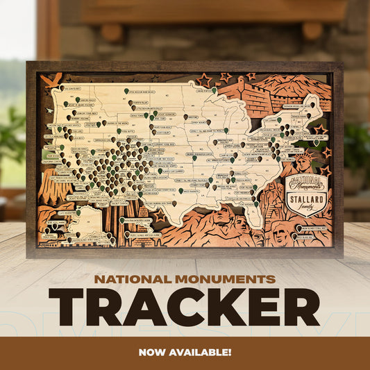 National Monument Tracker Map